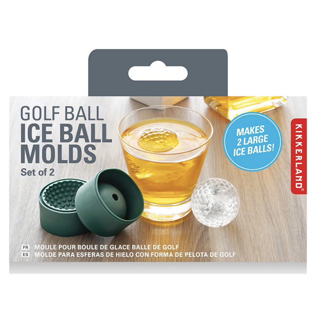 Set Of 2 Golf Ball Ice Molds : Target