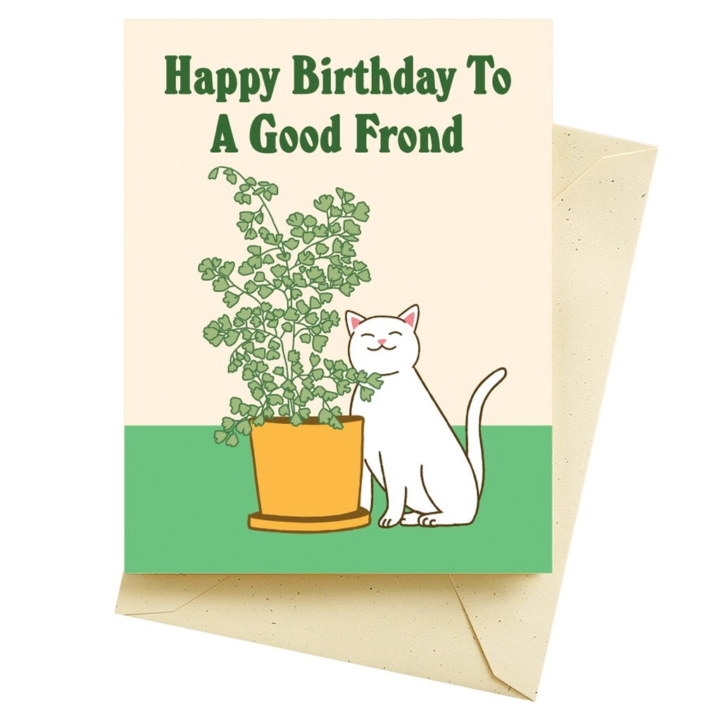 Good Frond Birthday Card .