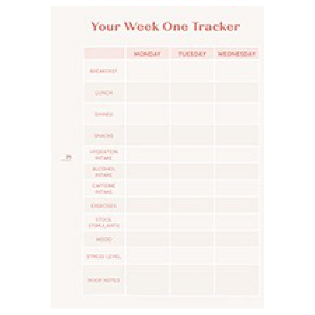 Good Sh*t 21 day tracker.
