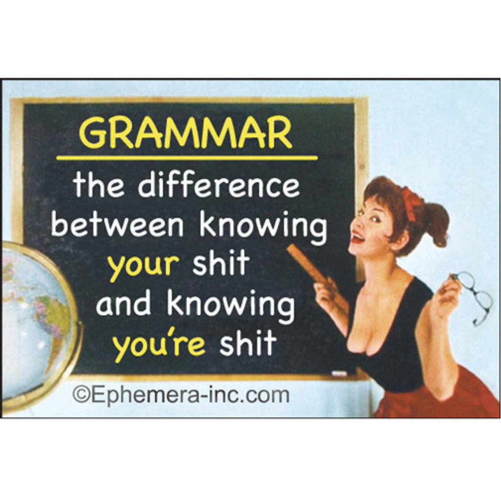 Grammar The Difference Between... Magnet