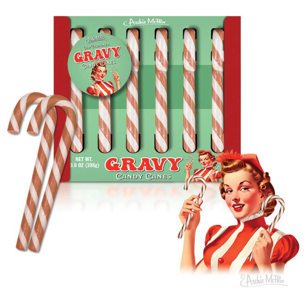 Gravy Candy Canes.