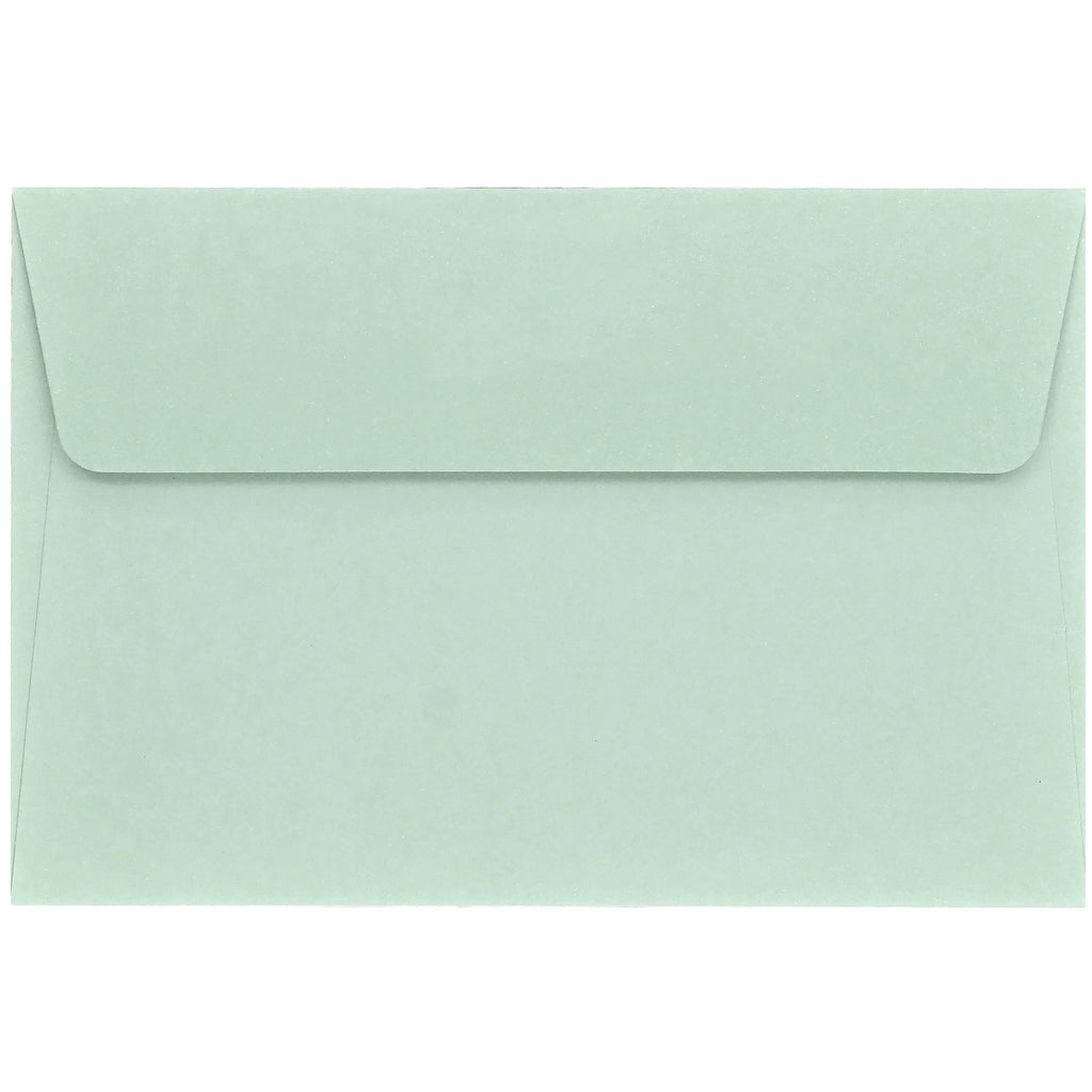 Green envelope.
