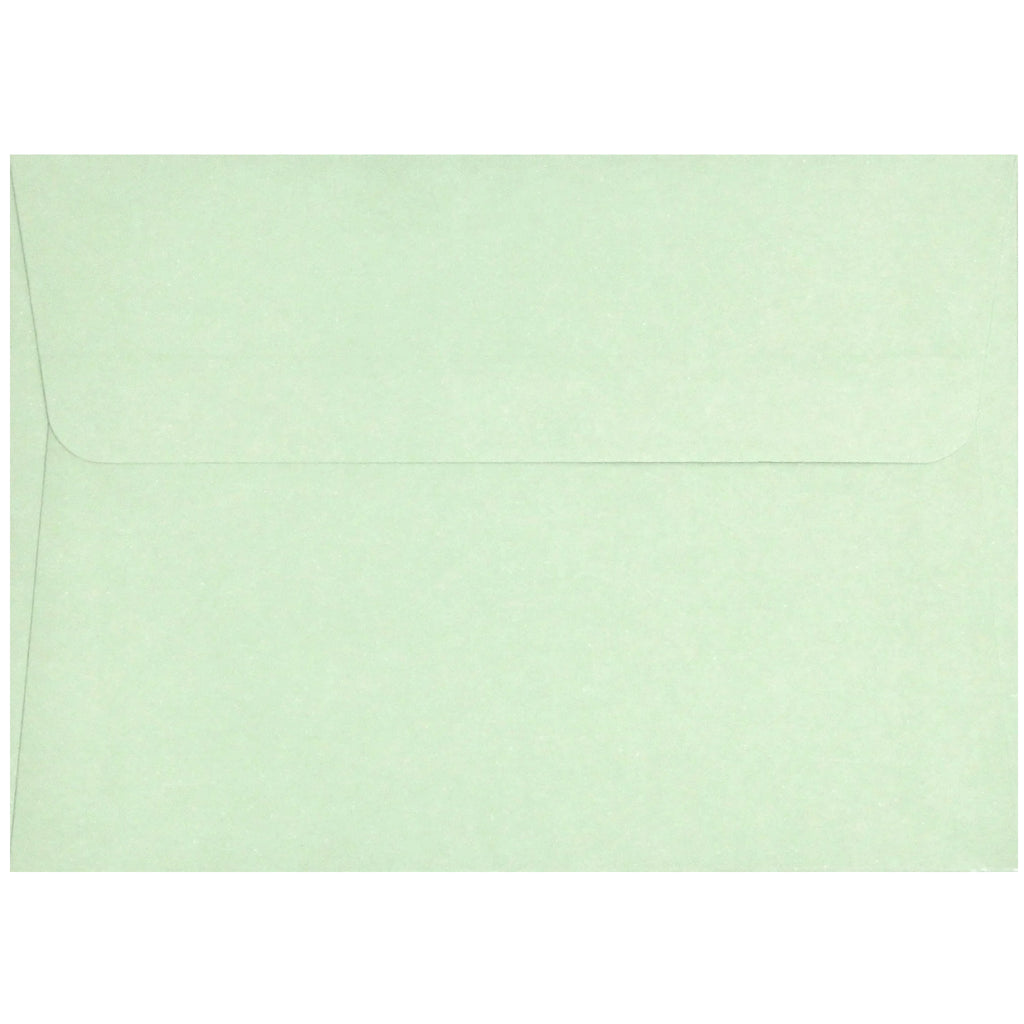 Green envelope.