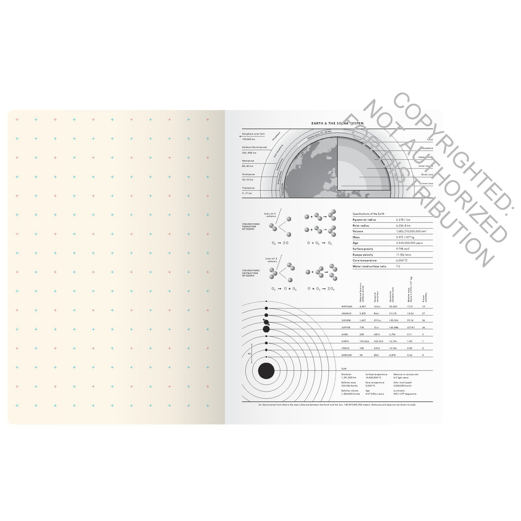 Grids & Guides Softcover Journal Black spread 4.