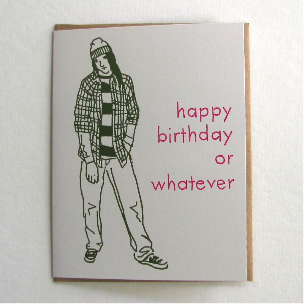 Grunge Birthday Card