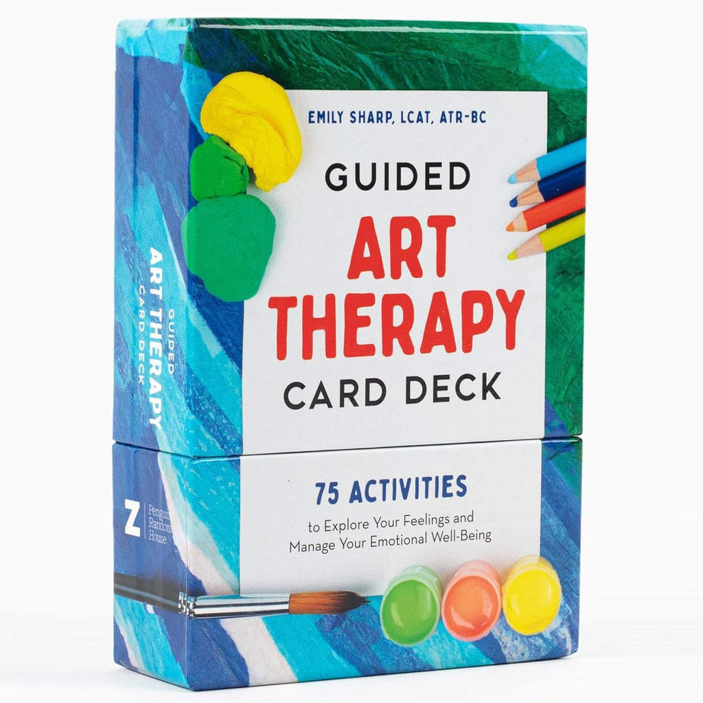 Guided Art Therapy Card Deck.