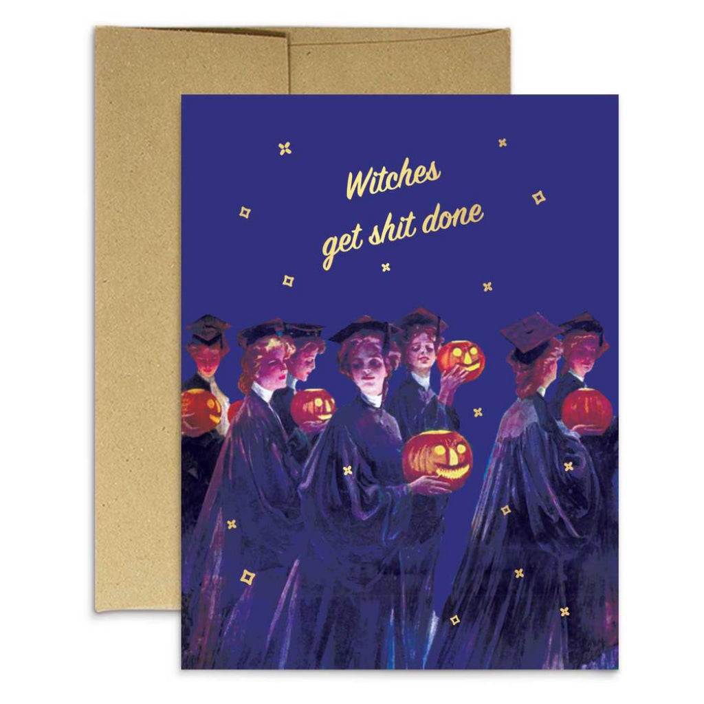 Halloween Witches Card
