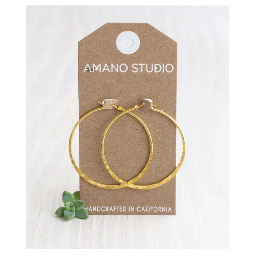 Hammered Hoops Gold 2 Packaging