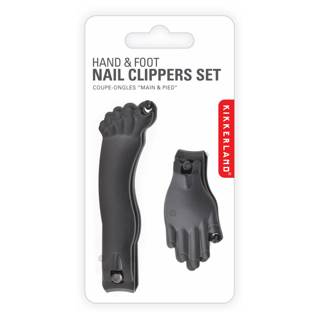Hand  Foot Nail Clippers Black Packaging