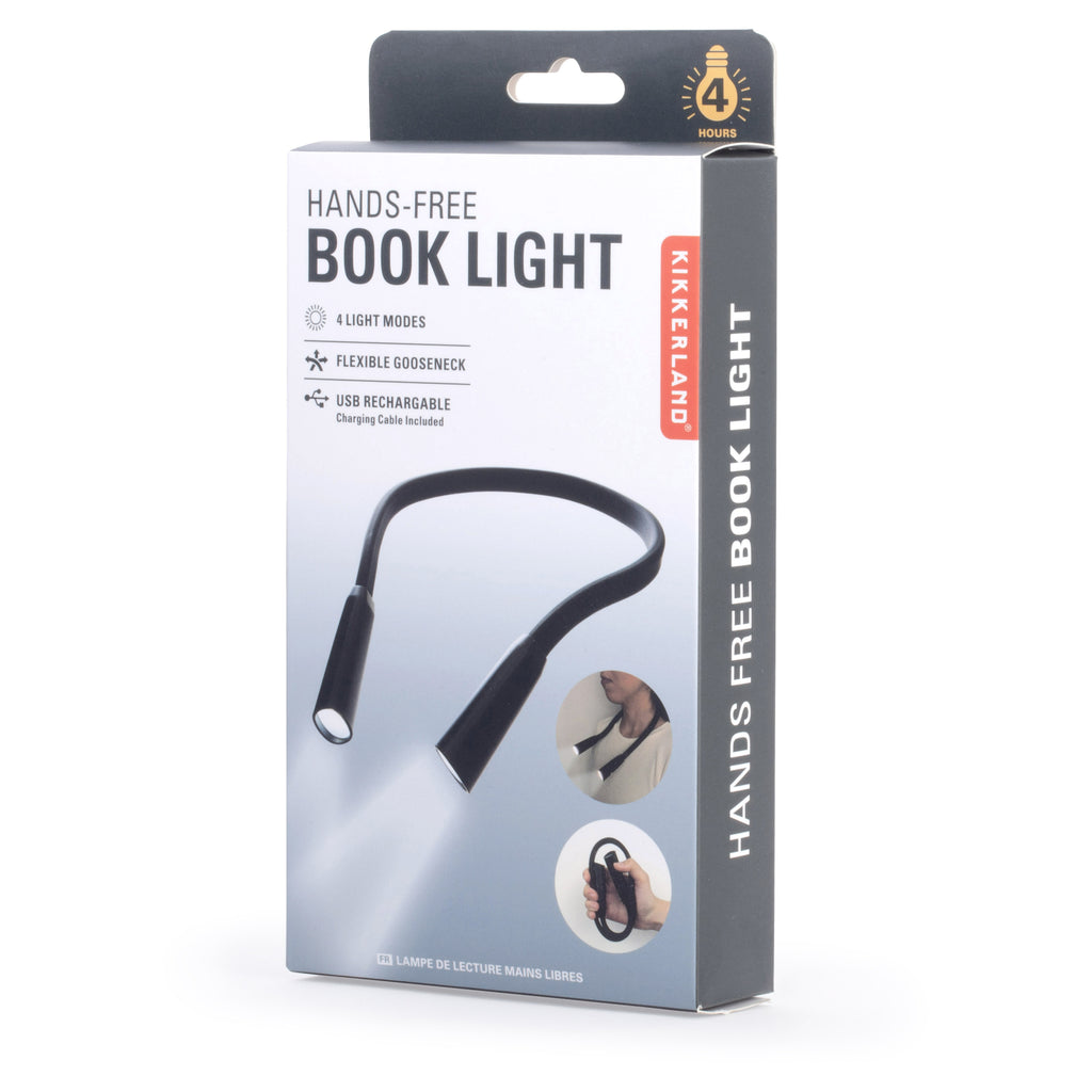 Hands Free Book Light packaging.