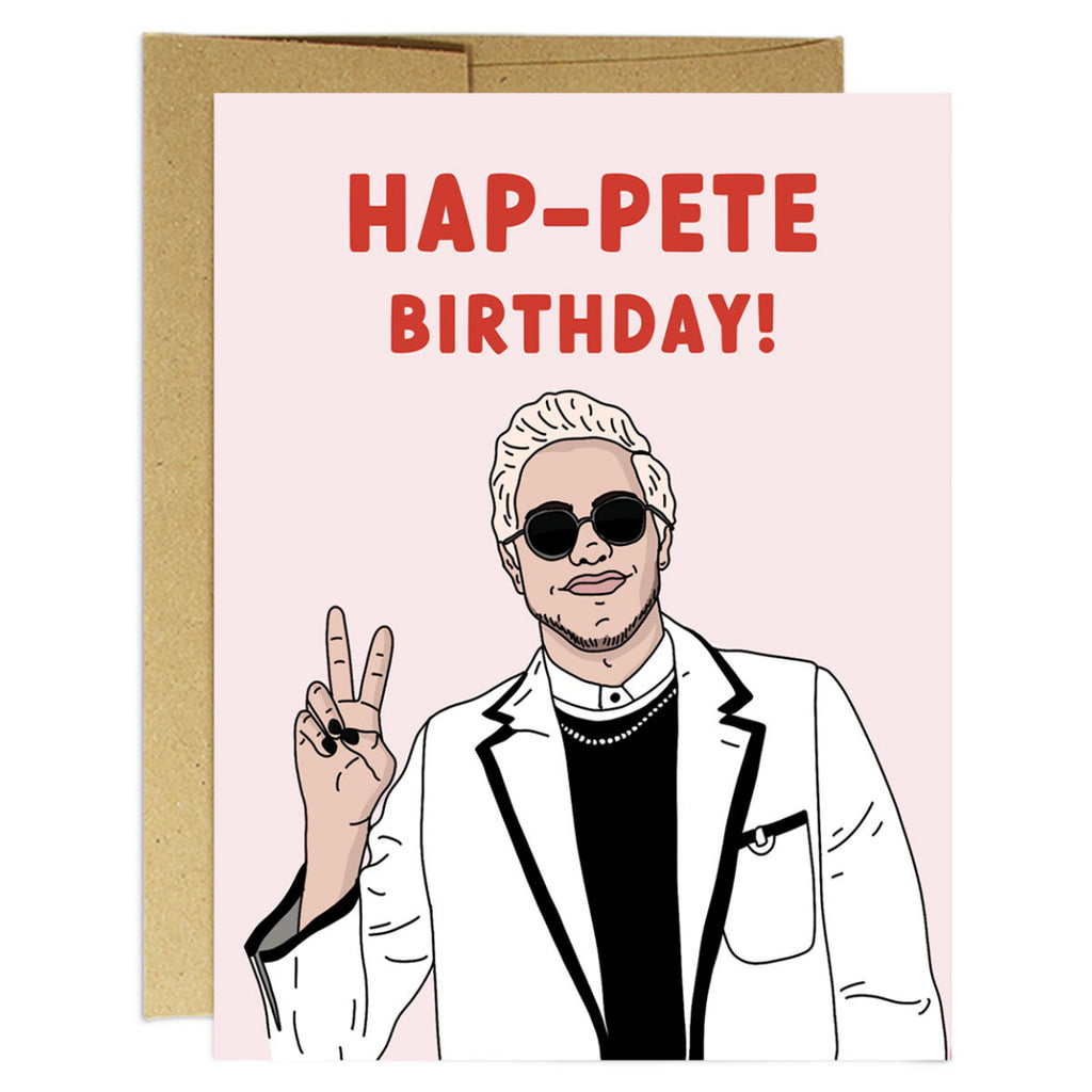 Hap-Pete Davidson Birthday Card