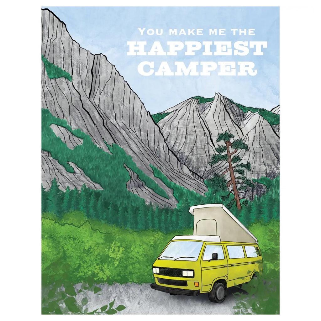 Happiest Camper Love Card