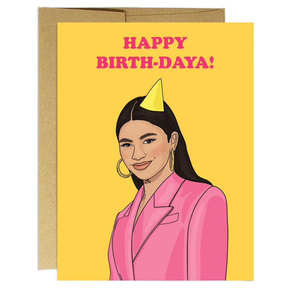 Happy Birth-Daya Zendaya Card