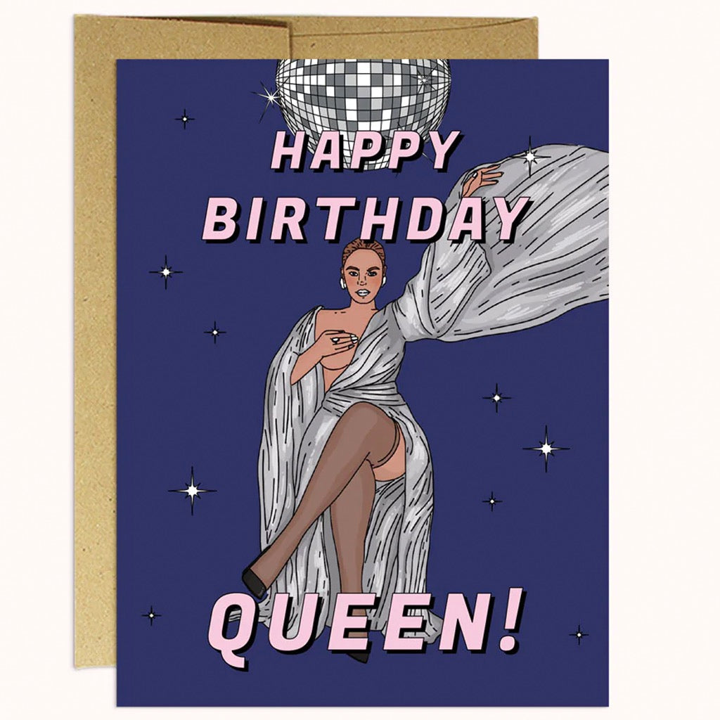 Happy Birthday Queen! Card .