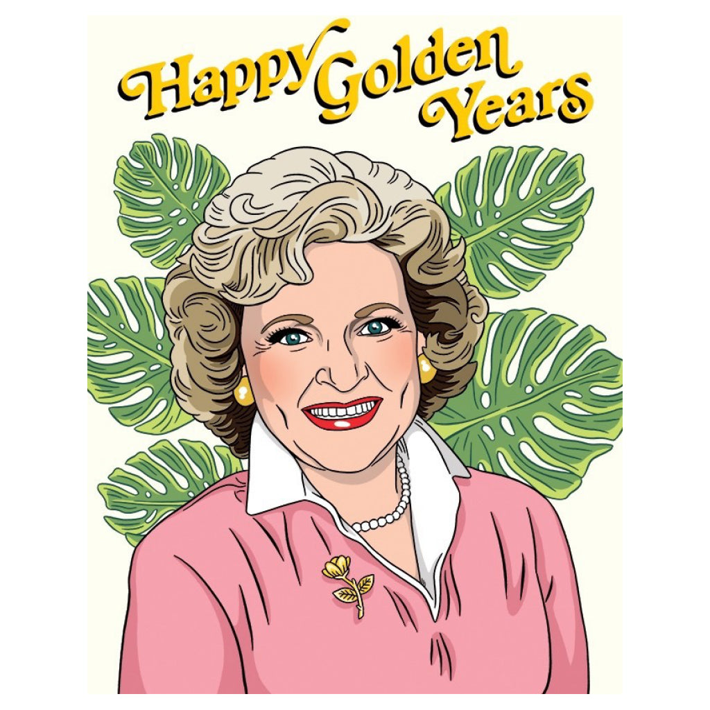 Happy Golden Years Birthday Card | The Found – Outer Layer