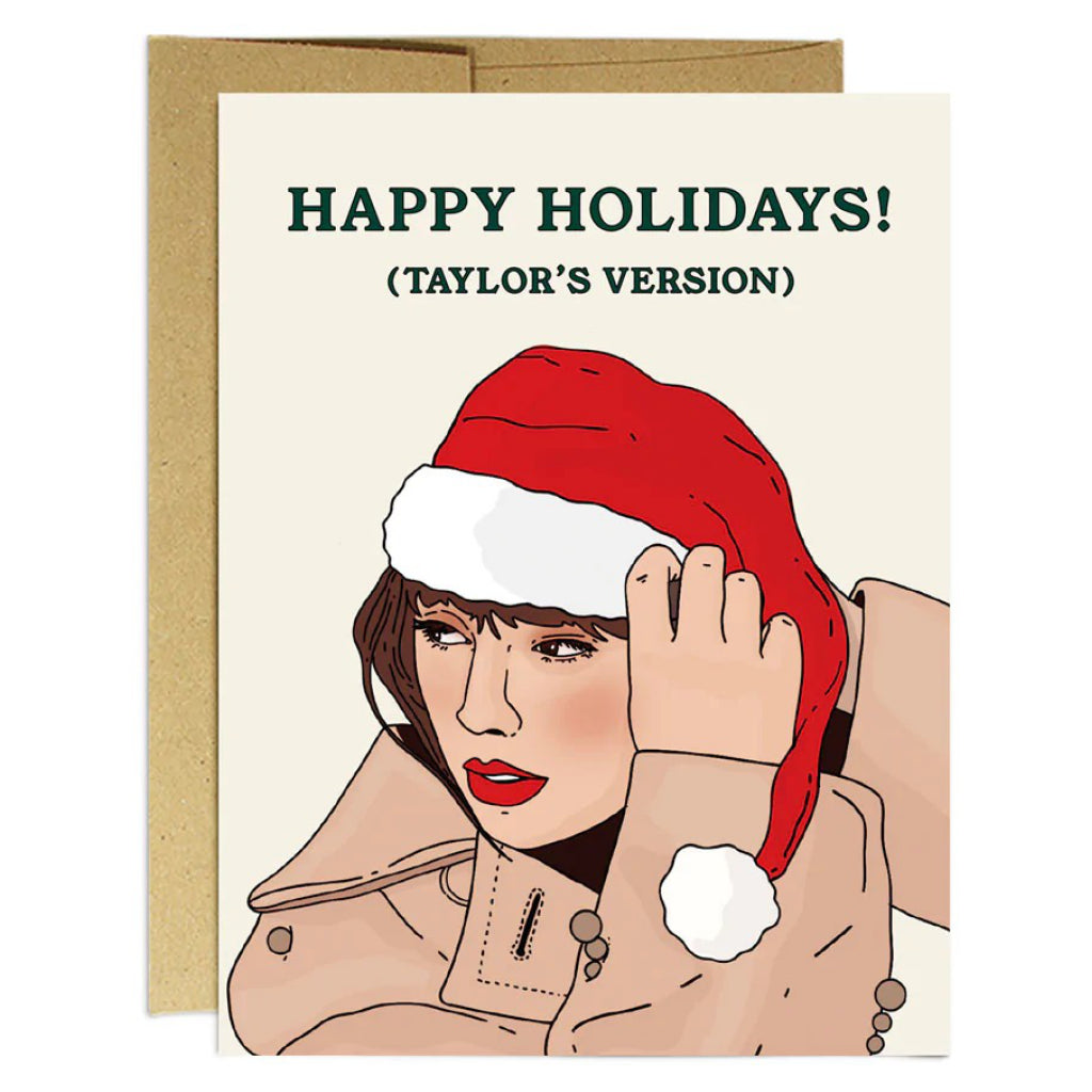 Happy Holidays Taylors Version Card