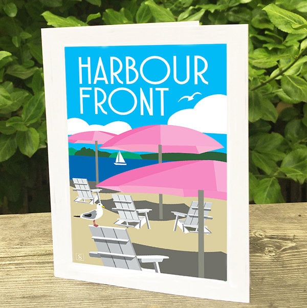 Harbourfront Toronto Greeting Card 