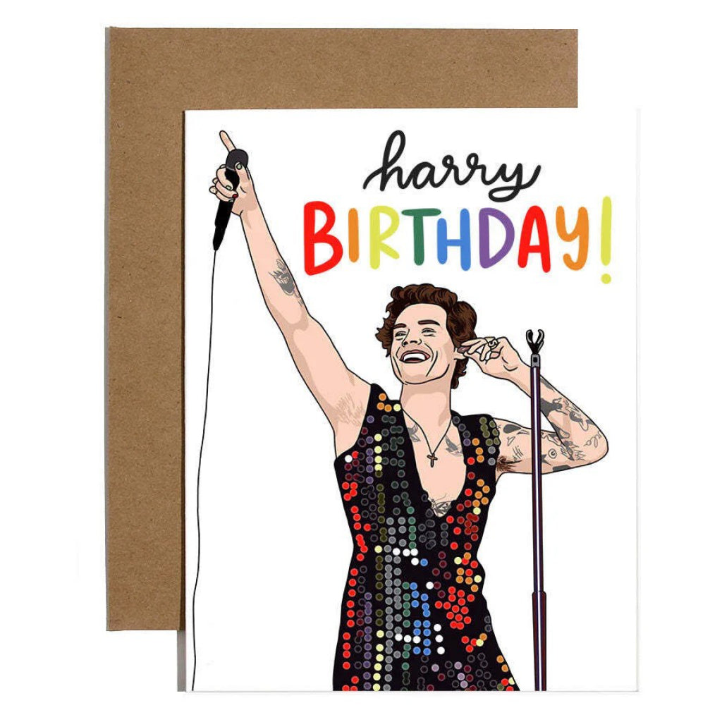 Harry Birthday Card.