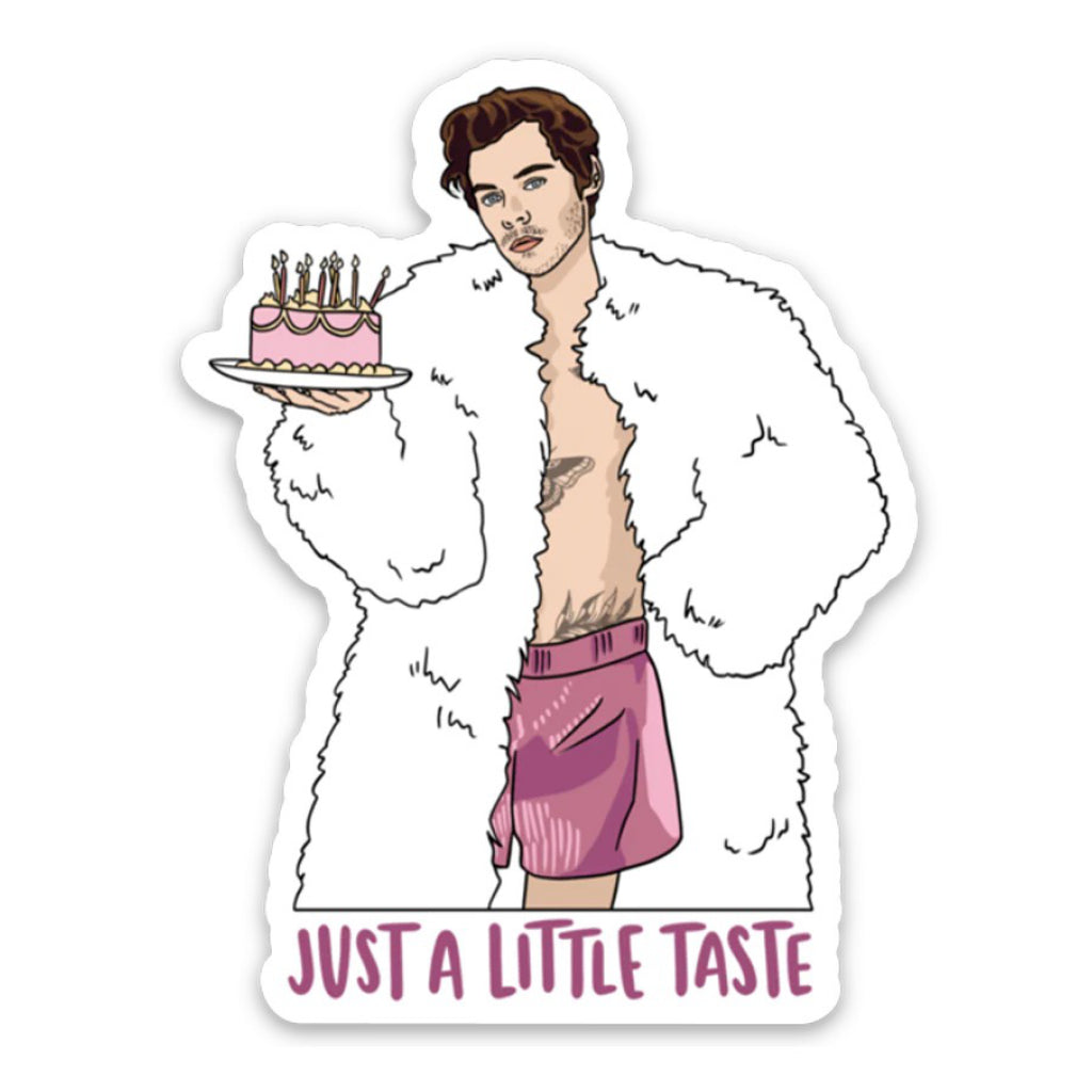 Harry Styles Birthday Cake Sticker.