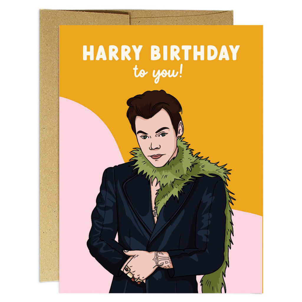Harry Styles Harry Birthday To You Card