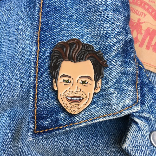 Harry Styles Pin lifestyle.