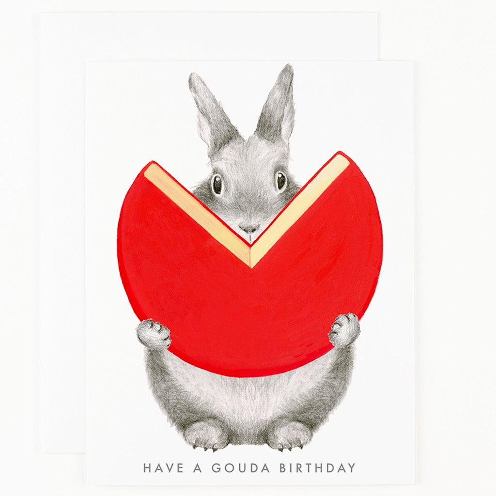 Have a Gouda Birthday Card.