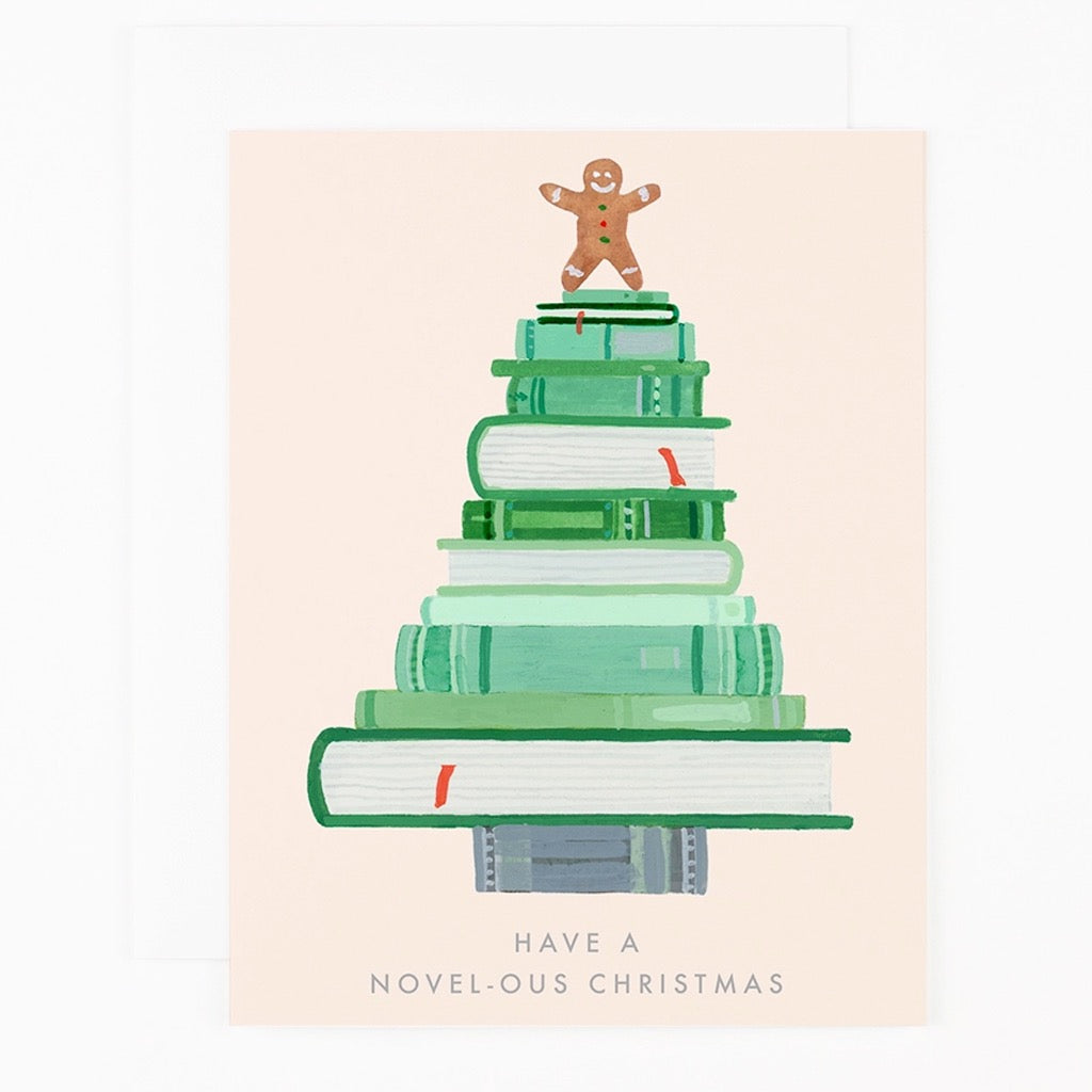Have a Novel-ous Christmas Card