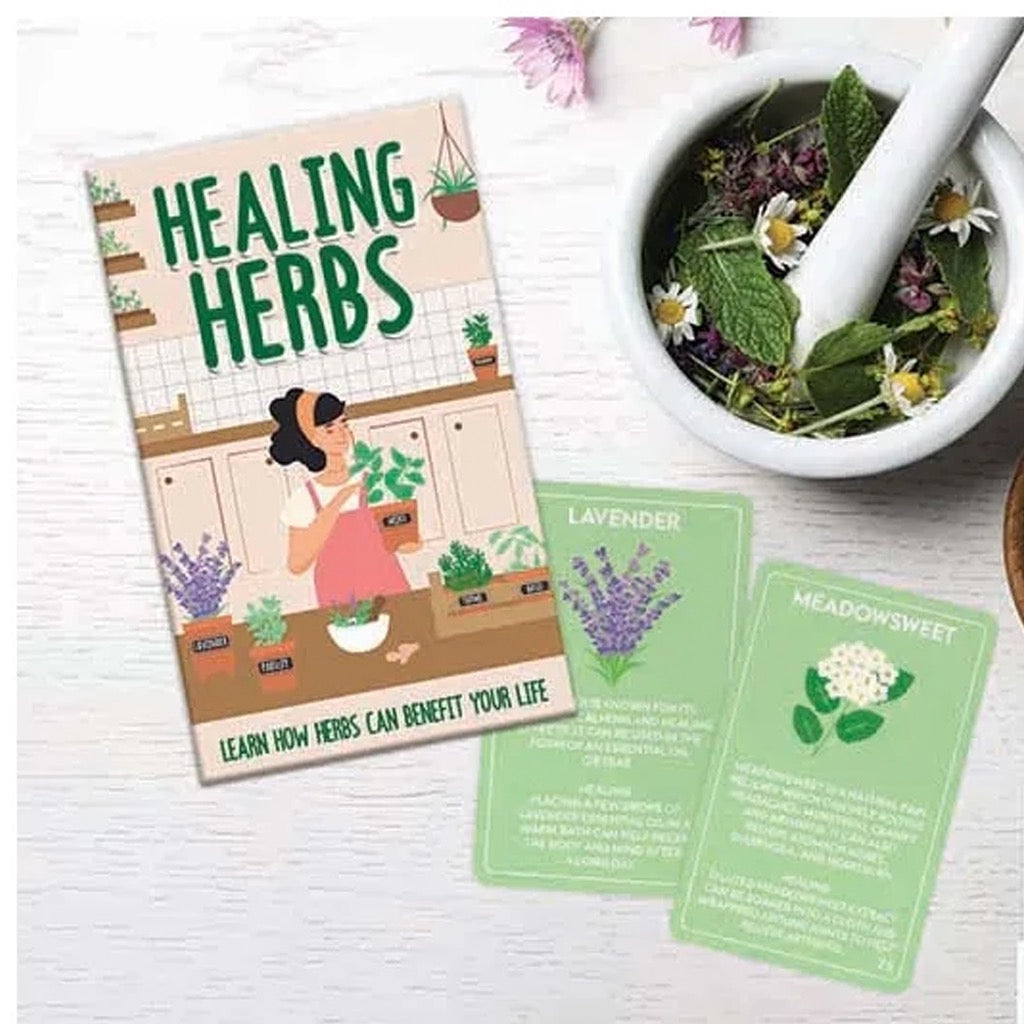 Healing Herbs Card Pack.