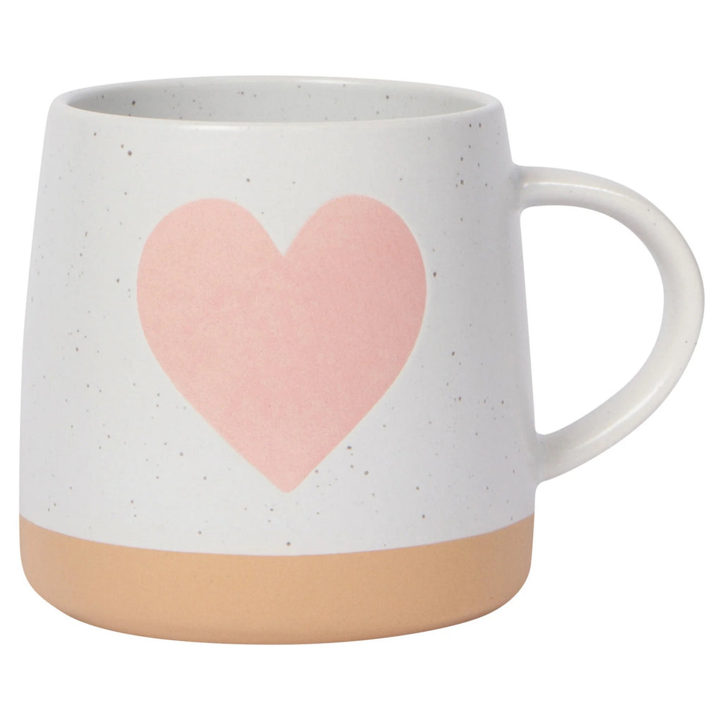 Heart Decal Mug.