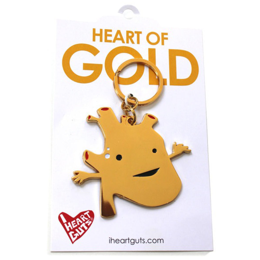 Heart of Gold Key Chain package