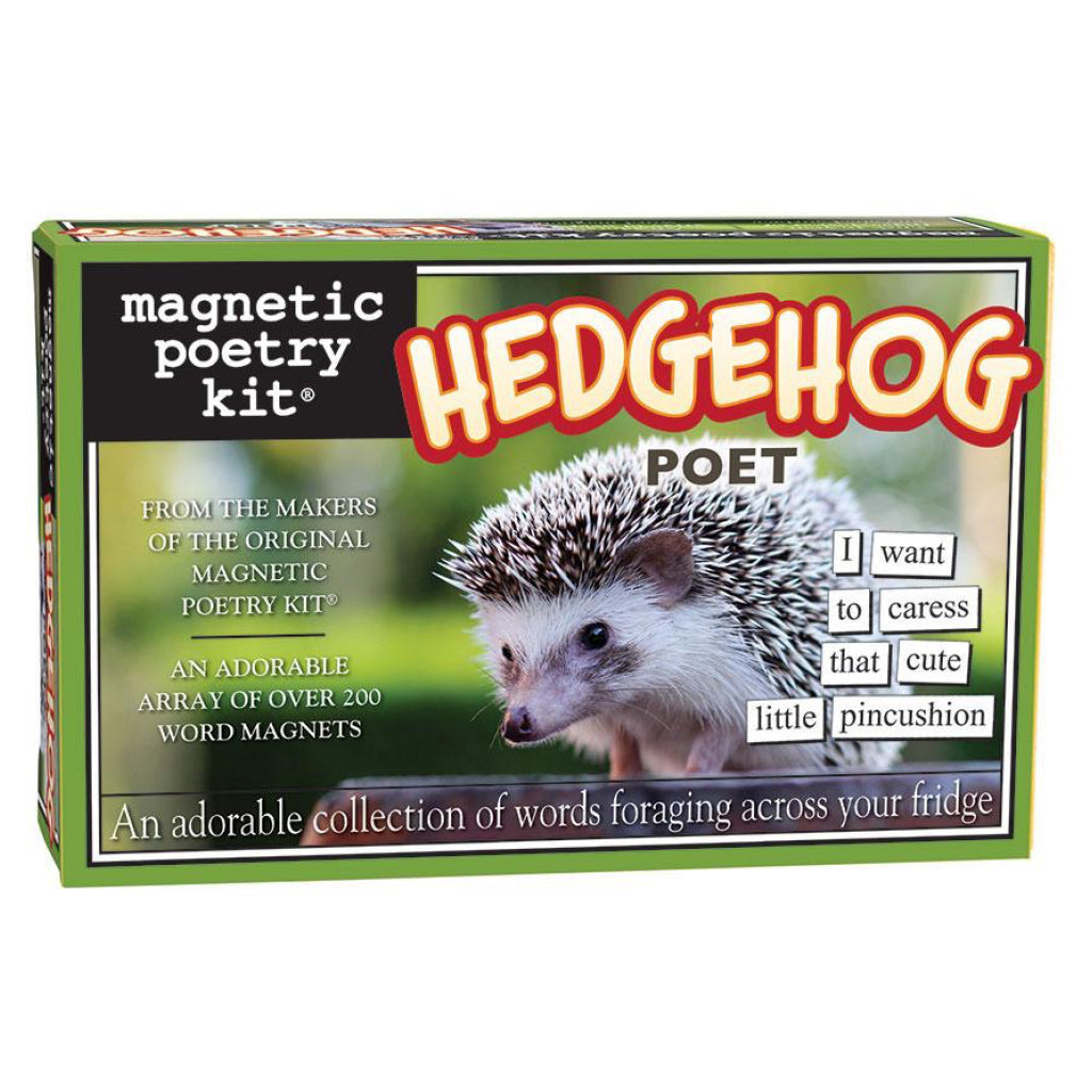 Hedgehog Poet Magnetic Poetry