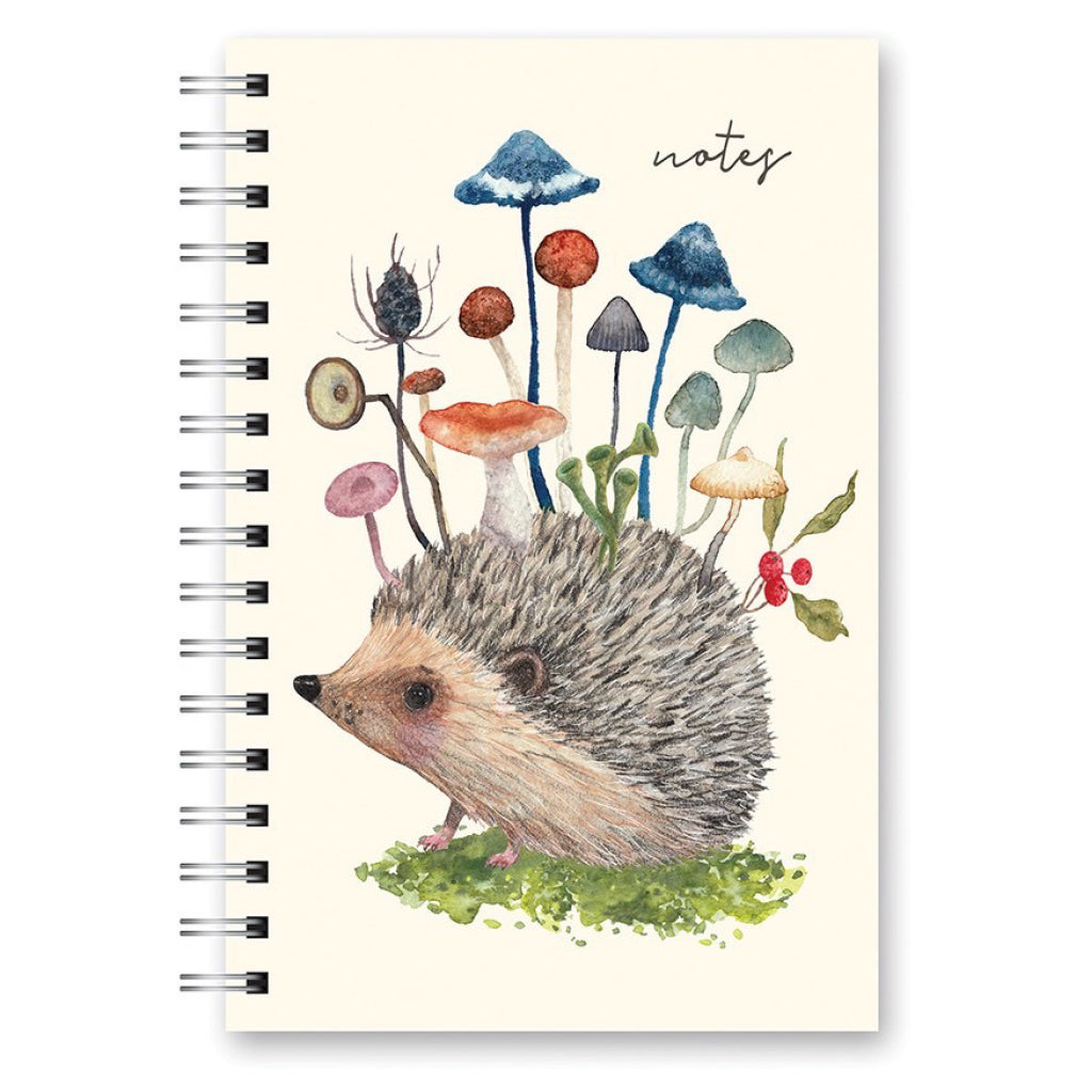 Hedgehog Spiral Notebook