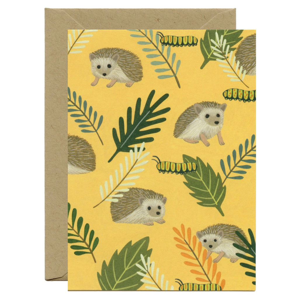 Hedgehogs on Yellow Card