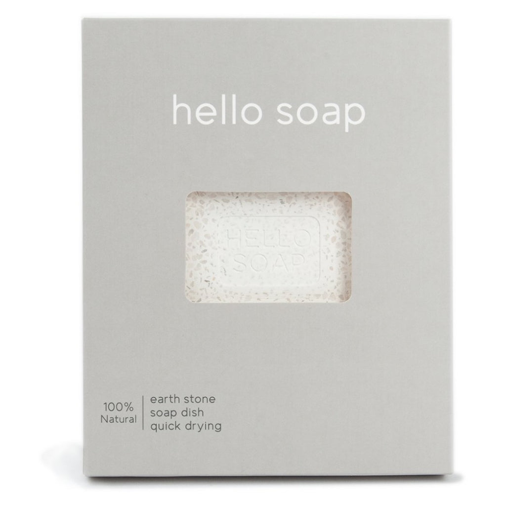 Hello Soap Dish Grey packaging