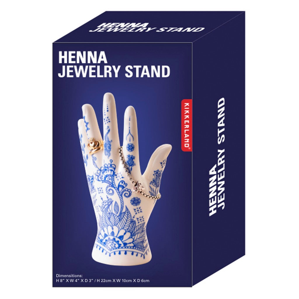 Henna Jewelry Stand packaging.