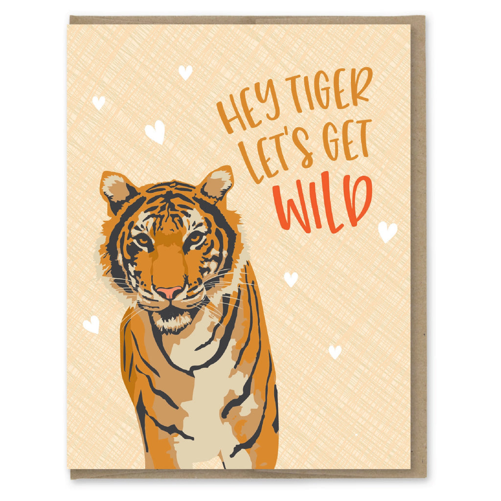 Hey Tiger Love Card