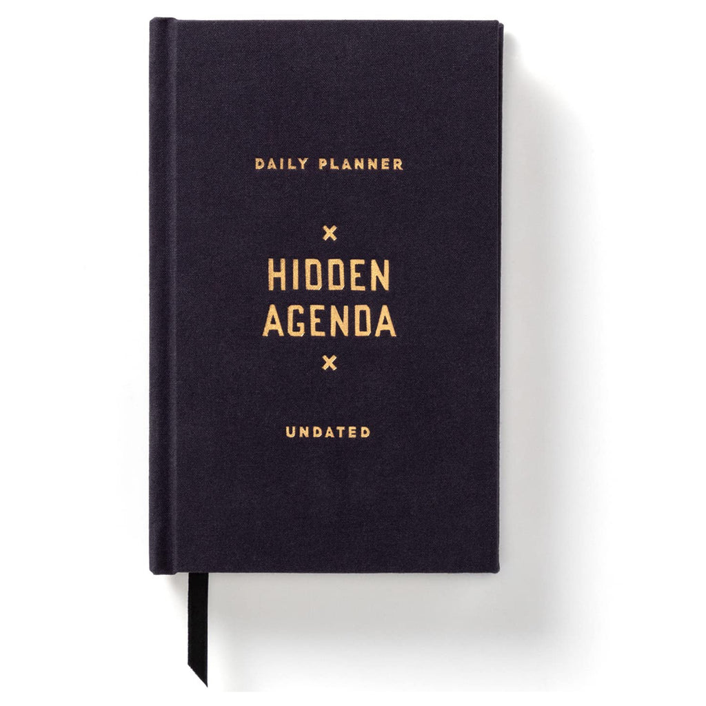 Hidden Agenda Undated Mini Planner.