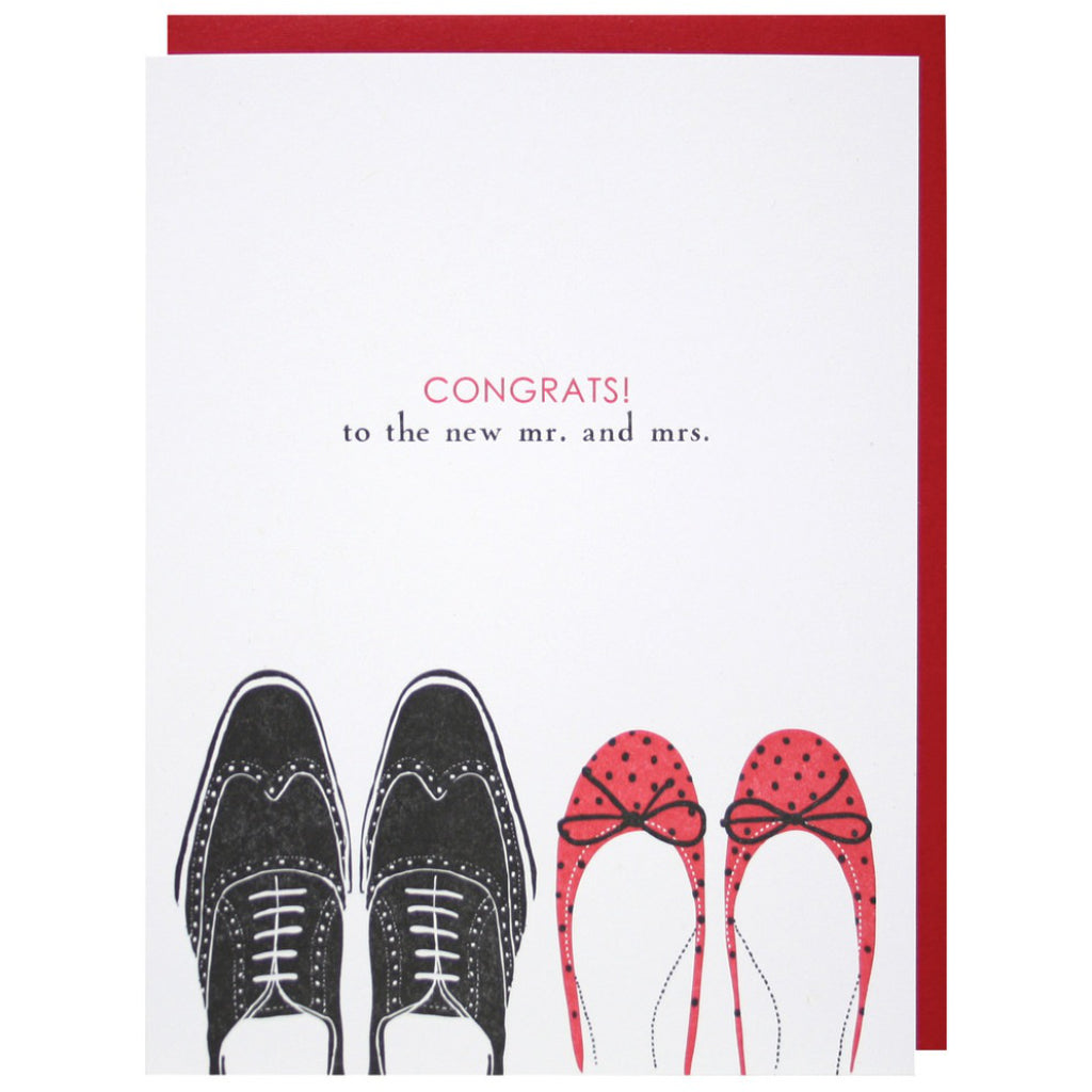 His And Her Shoes Card