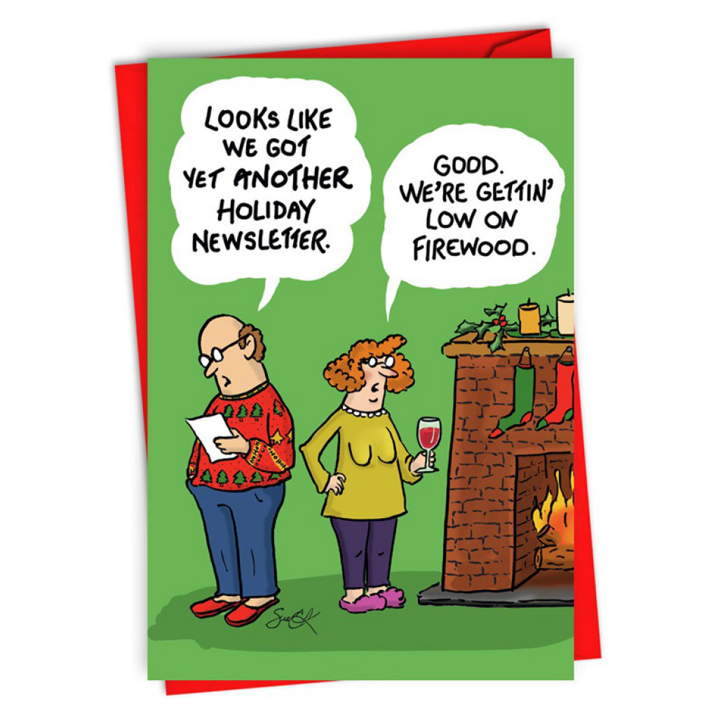 Holiday Newsletter Card