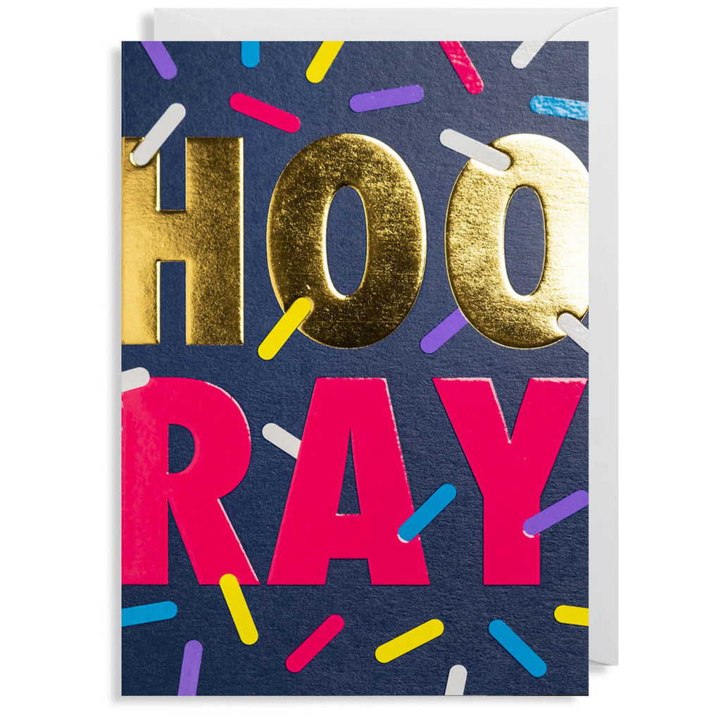 HOO RAY Card.