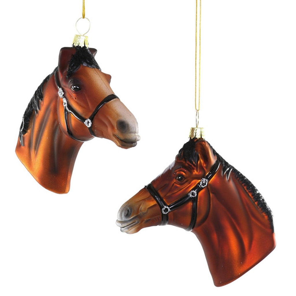 Horse Head Ornament.