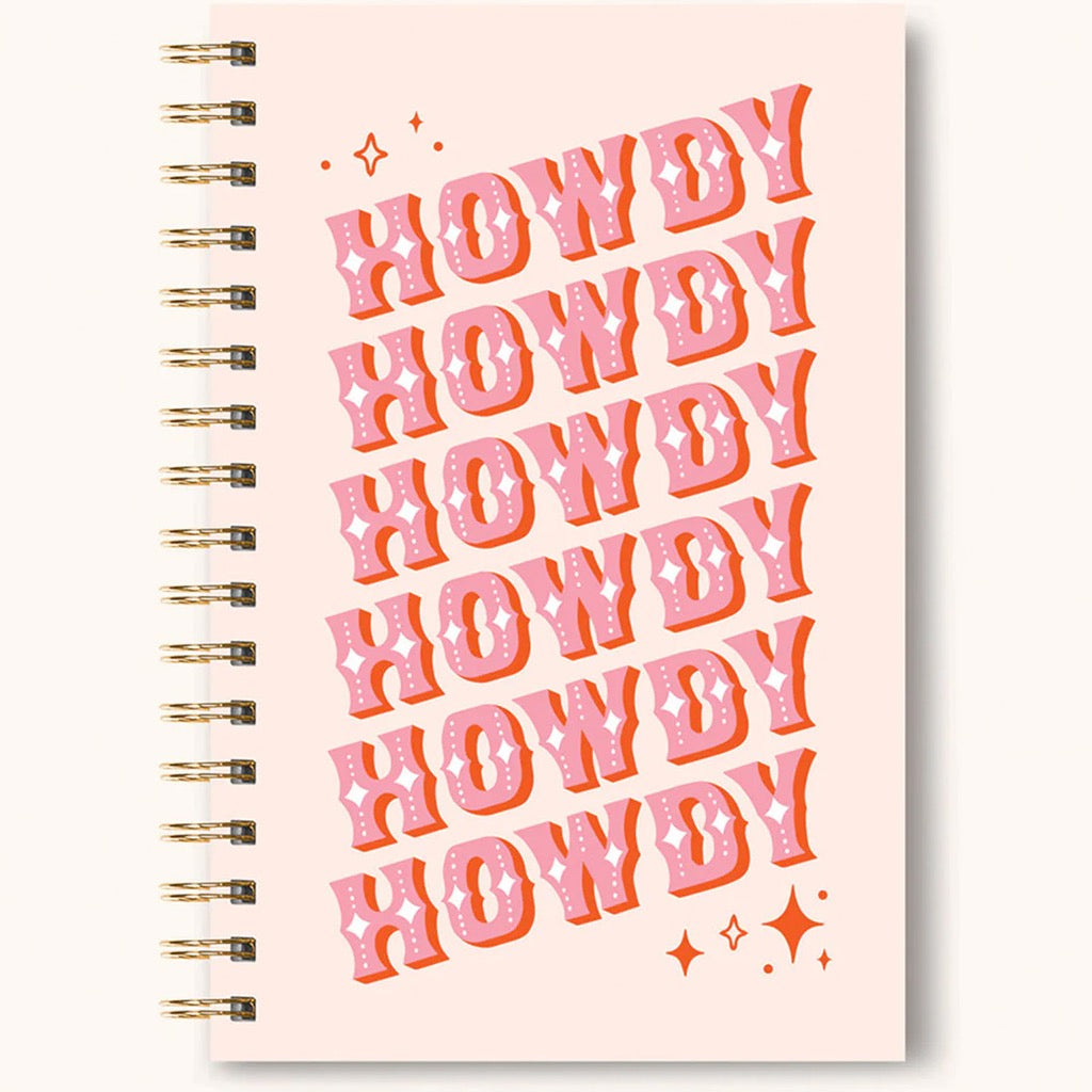Howdy Partner Medium Spiral Notebook.