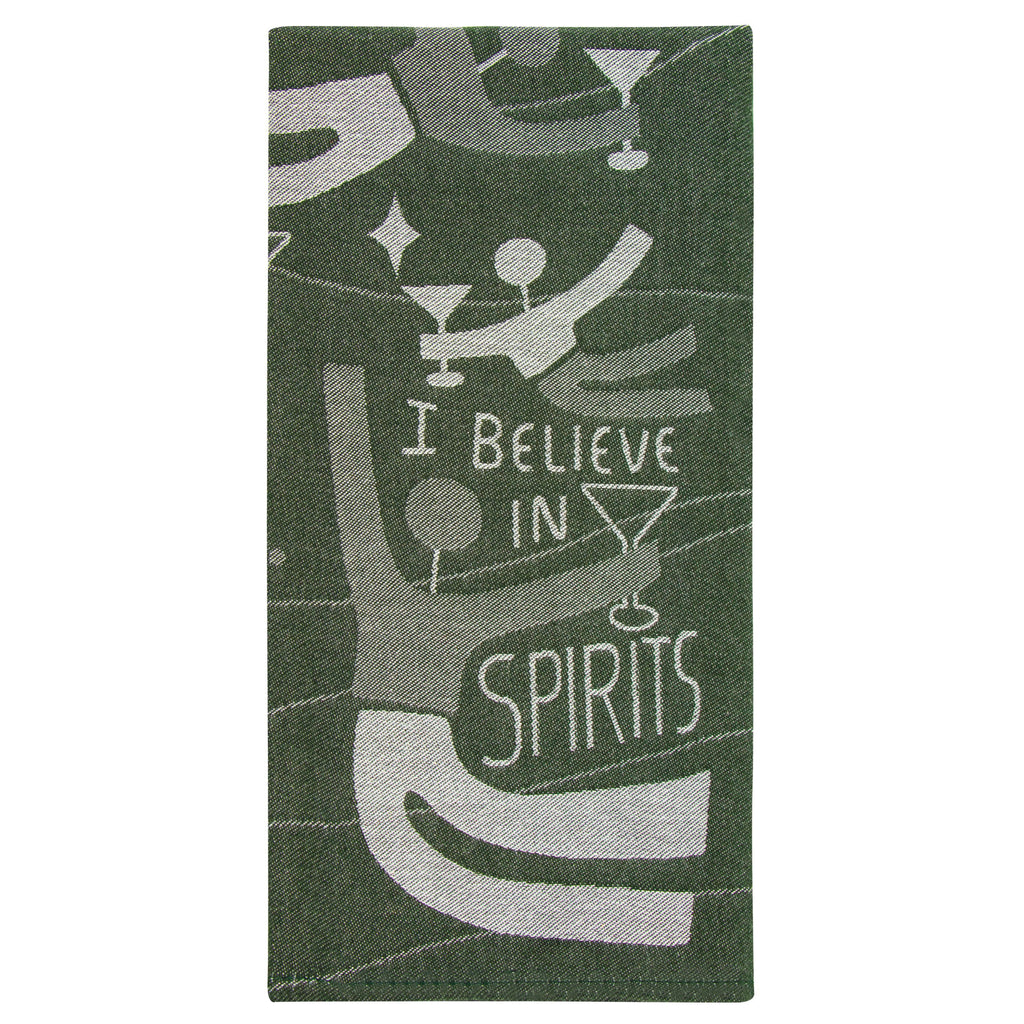 I Believe In Spirits Dishtowel