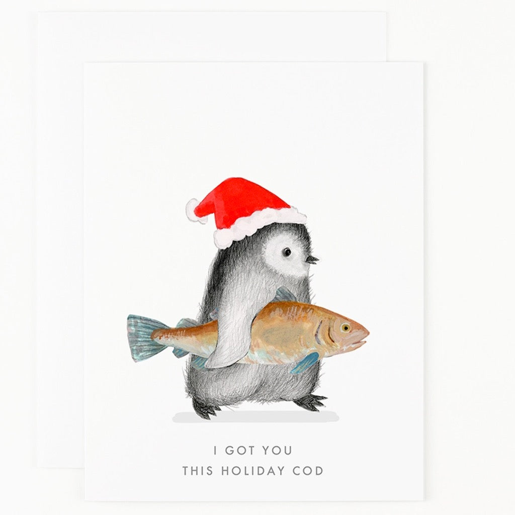 I Got You This Holiday Cod Card.