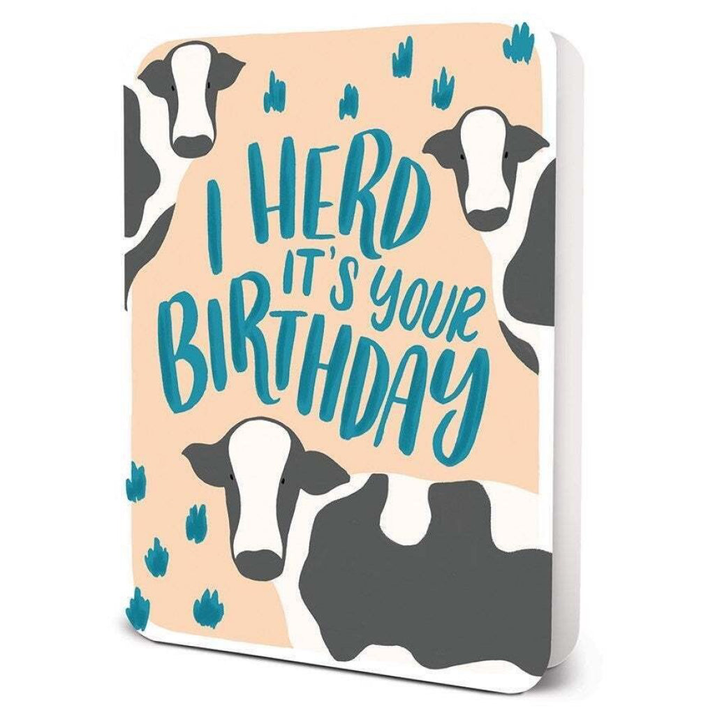 I Herd It's Your Birthday Card.