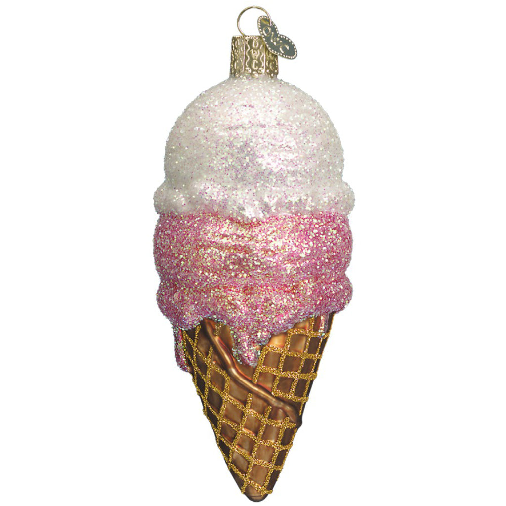 Ice Cream Cone Ornament by Old World Christmas