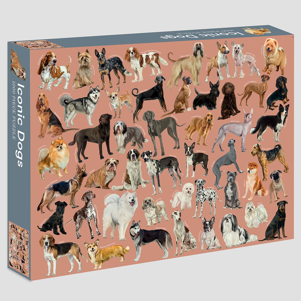 Iconic Dogs Jigsaw Puzzle