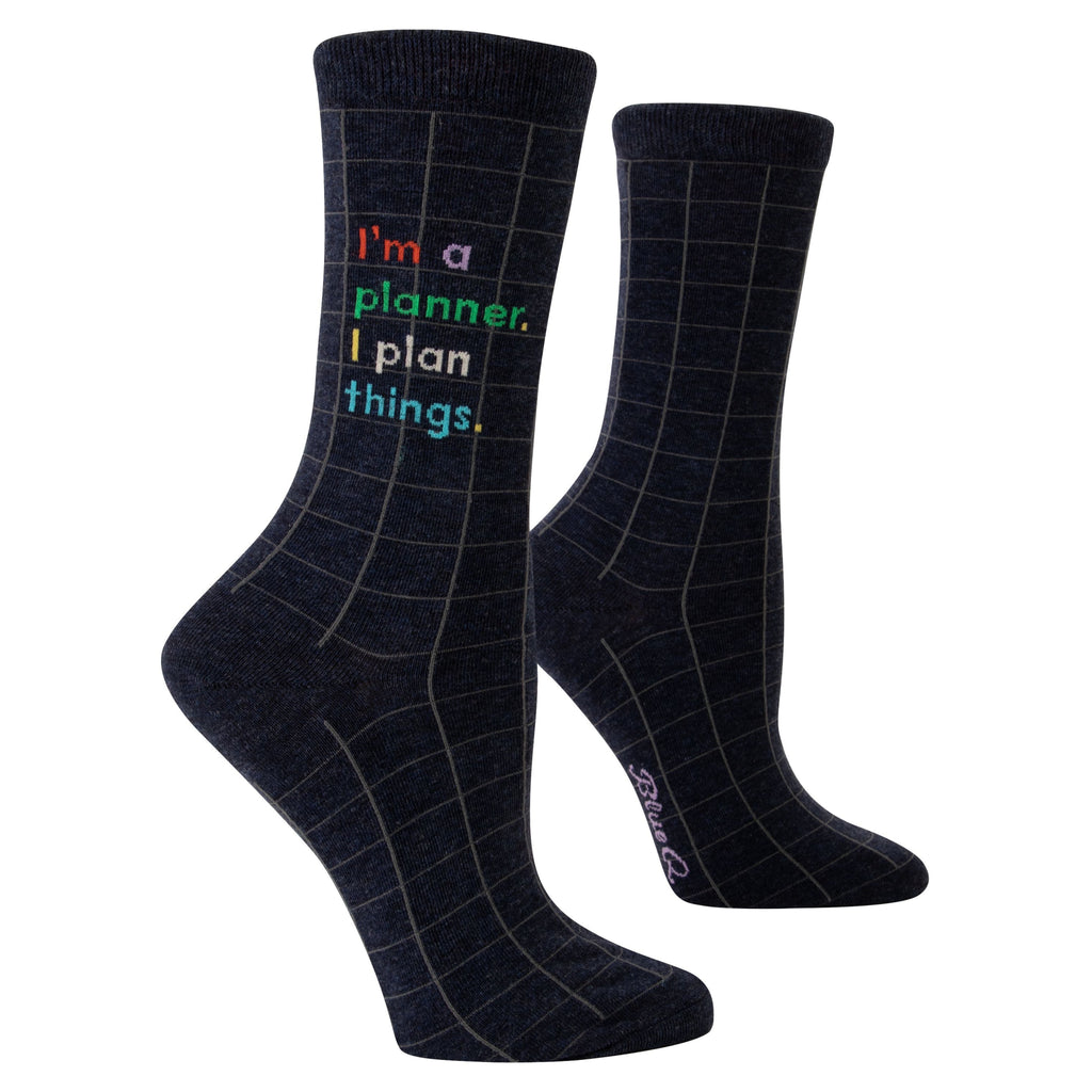Im A Planner Crew Socks