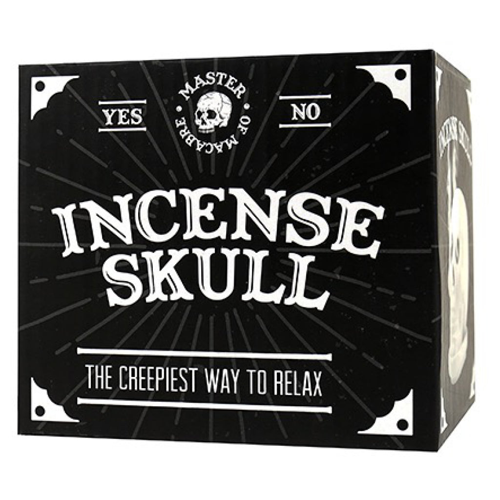 Incense Skull packaging.
