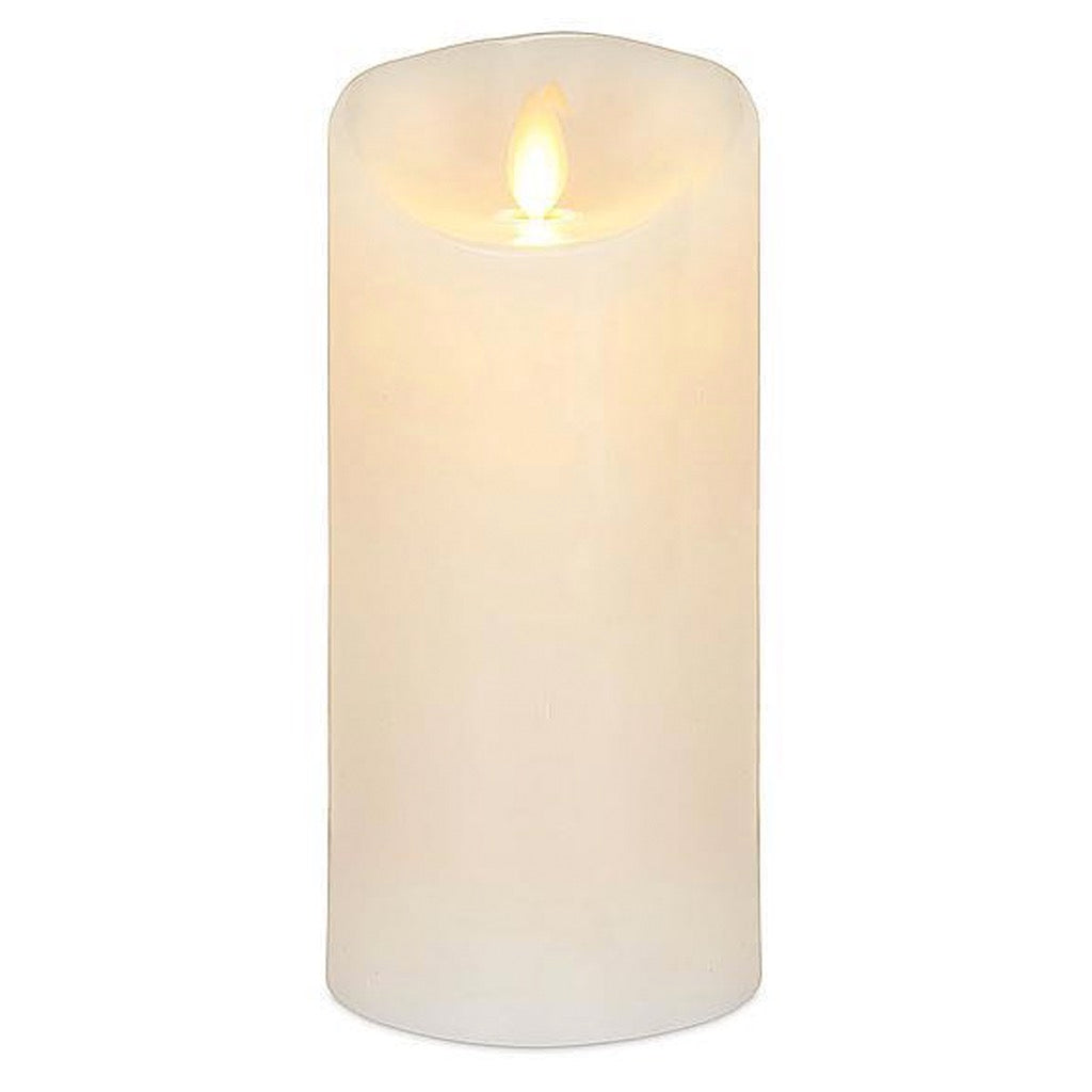 Ivory Reallite Candle Large 3 x 6.5 Inch.